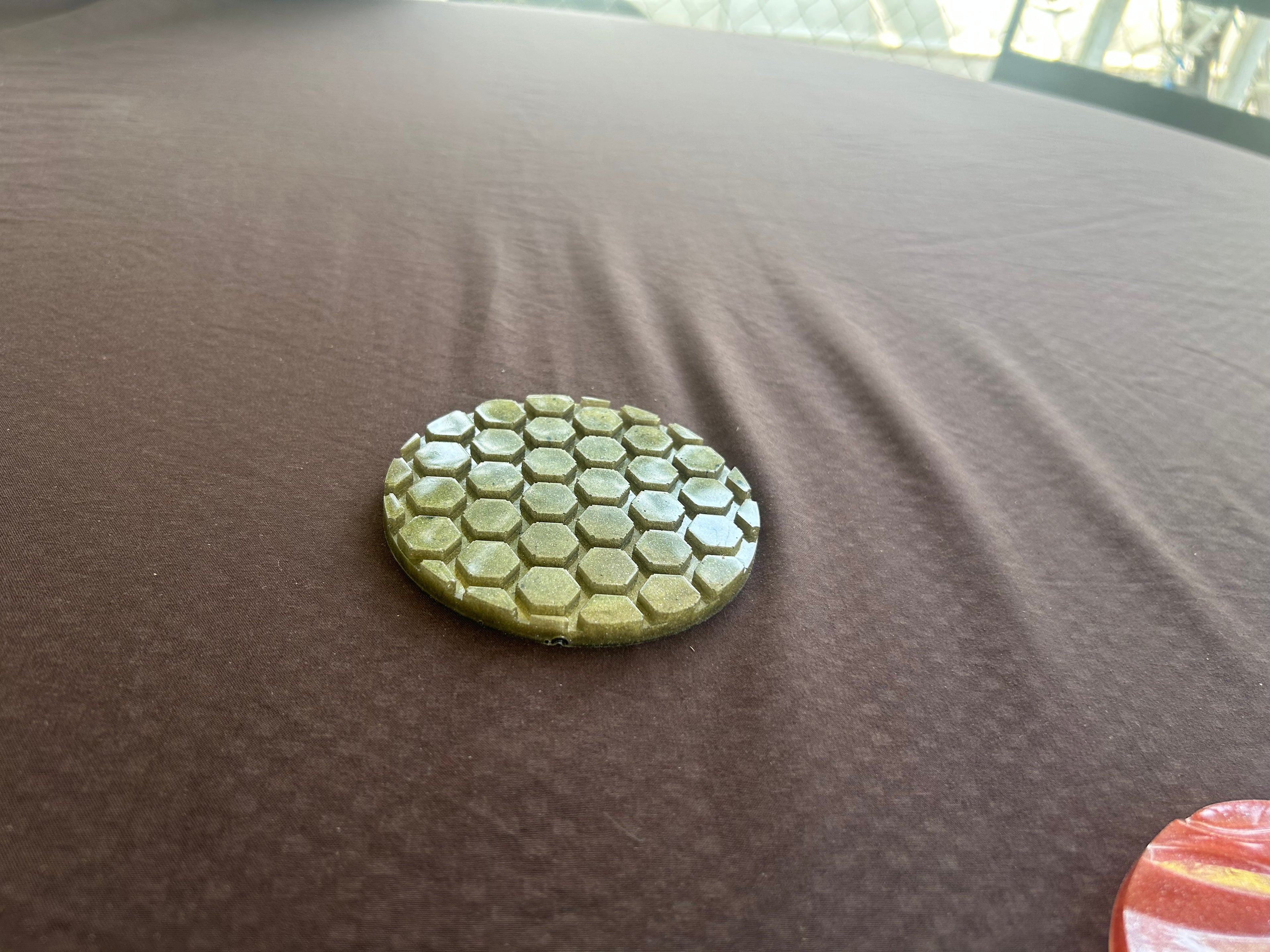 Experimental Solar Shift - Gold & Black Coaster