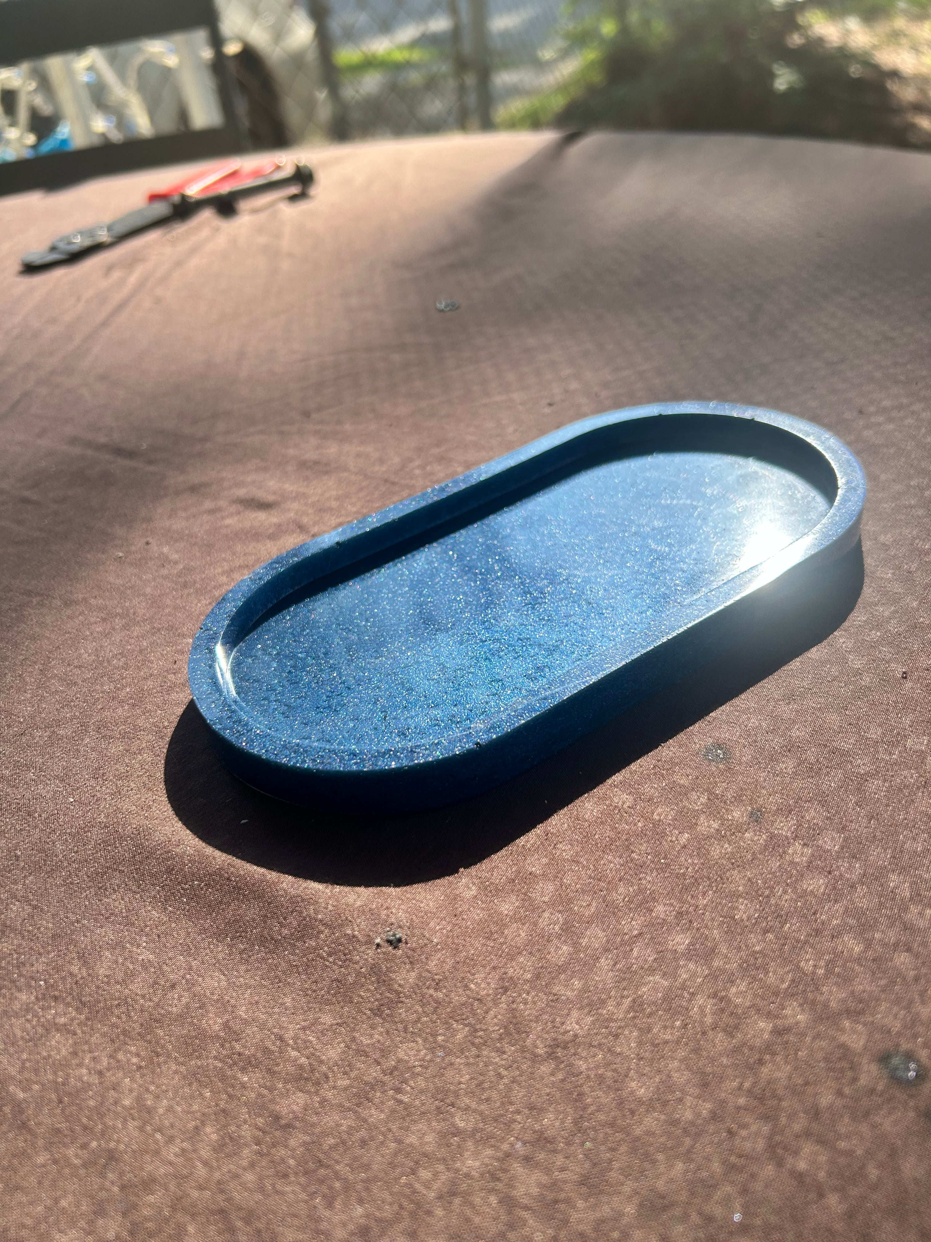 Blue Ink Flow Tray