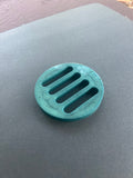 Earth Flow Jade Current Slotted Coaster