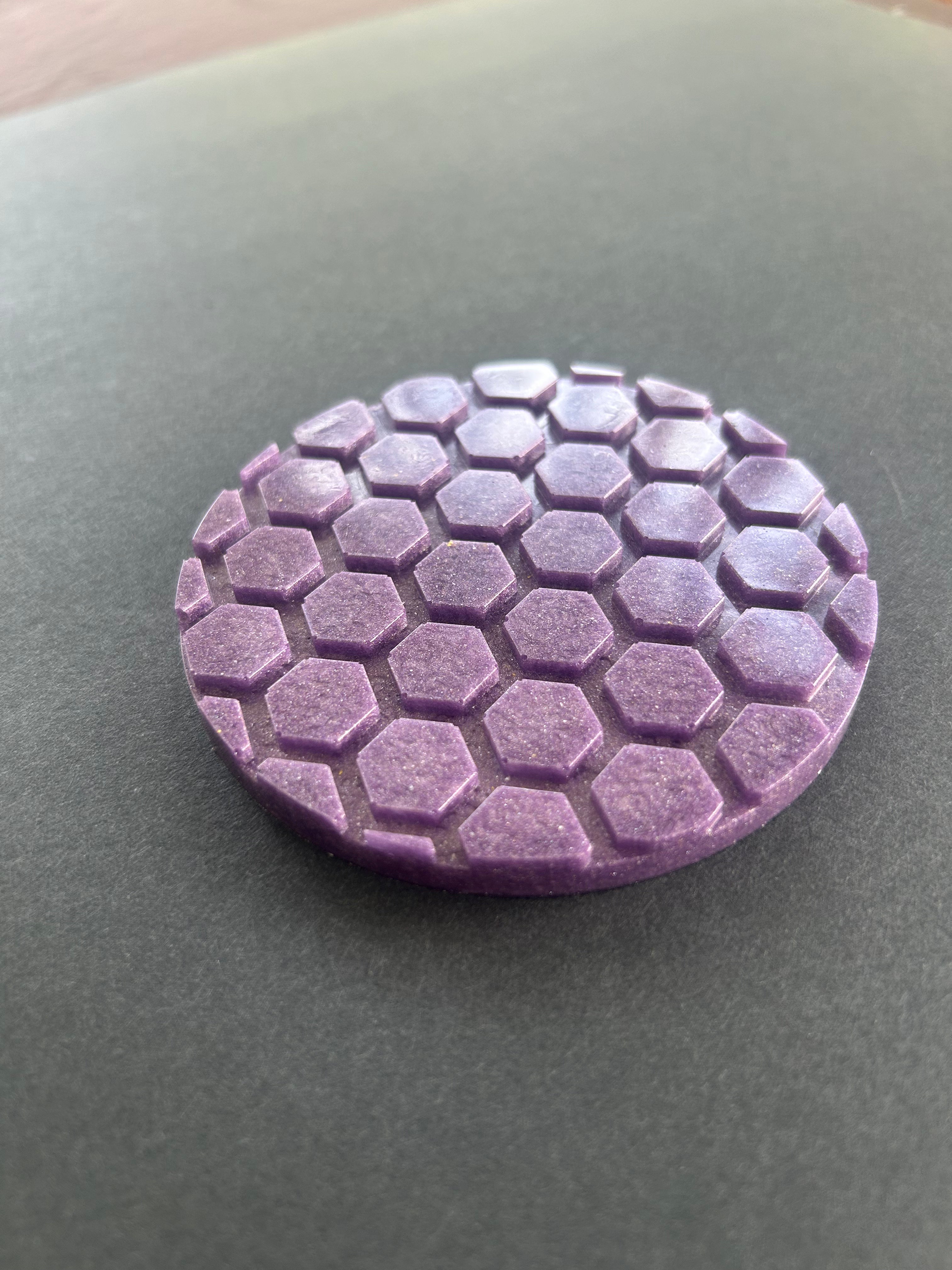 Experimental Royal Honeycomb Coaster