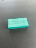 Experimental Green Flow Resin Block
