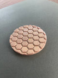 Experimental Rose Gold Honeycomb Coaster