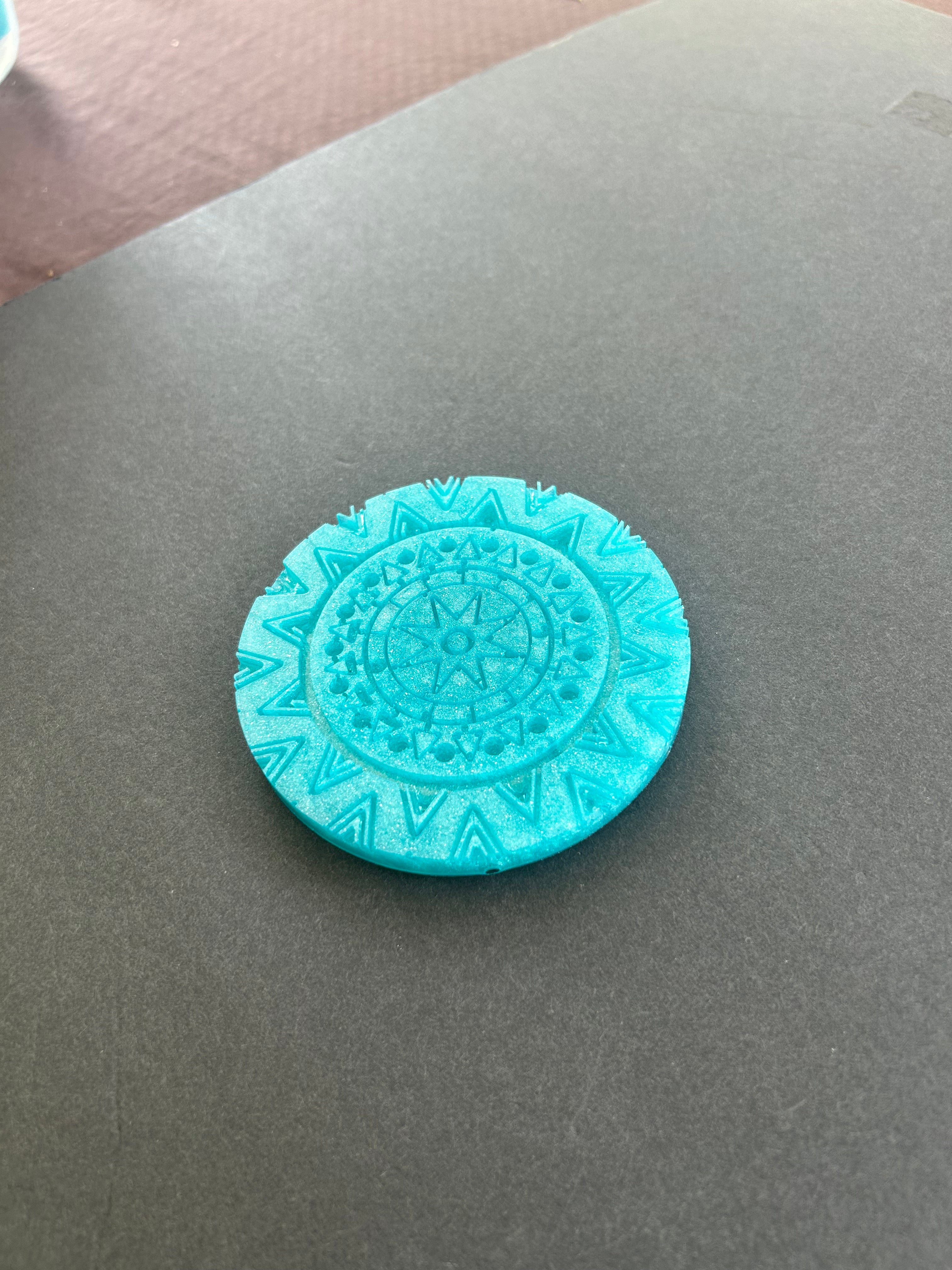 Skyflow Summer Mandala Coaster