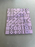 Amethyst Violet Dominos Set